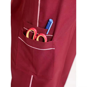 Manufacturer OEM Accepted Custom Logo Fashionable Women Medical <b>Scrub</b> Jogging Legs Nursing Work Medical Surgical Uniform Set - Product Image 6