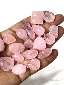 Morganita Rosa Natural, Gema Suelta en Cabujón, Formas y Tamaños Variados, de 20 a 30 mm Aprox. - Product Image 4