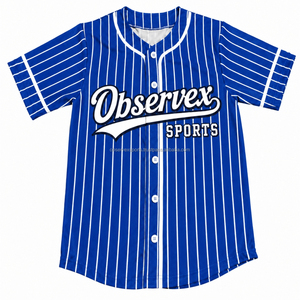 Maillot de baseball haut de gamme, maillot de baseball uni, meilleur maillot de softball - Product Image 5