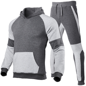 High Quality Premium Custom Sport <b>Tracksuits</b> For Men Autumn Casual Jogging Running Training Two Piece Fleece Sets Warm Sweats - Product Image 5