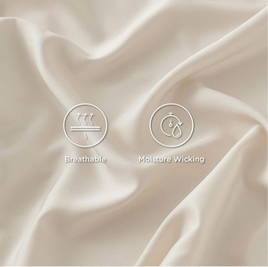 High Quality Waterproof Plain King Size Bedding Set with 100% Cotton Pillow Cases and <b>Flat</b> <b>Fitted</b> <b>Sheet</b> Sets - Product Image 4