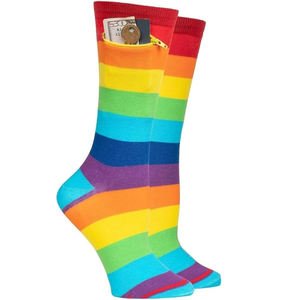 Calcetines Casuales para Hombre de Algodón/Bambú, Transpirables, Antibacterianos, de Secado Rápido, con Impresión por Sublimación Personalizada Premium, Pedidos al Por Mayor - Product Image 1