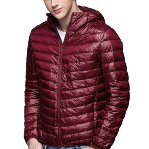 Fully Customized Men's Waterproof Canvas Puffer <b>Jackets</b> Polyester Wadding Filled Winter DDP Shipping - Product Image 1