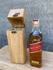 Soporte de madera bien elaborado para botellas, estante de almacenamiento de botellas de vino para encimera de cocina, soporte de madera maciza natural para mesa de comedor - Product Image 5