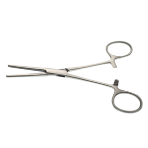 Pinzas Rochester Pean de 14 cm, Instrumento Quirúrgico Hemostático de Acero Inoxidable, Variantes Rectas y Curvas Disponibles - Product Image 2
