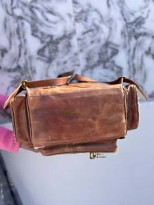 Mochila de Cuero con Pelo de Vaca Estilo Western, Mochila Elegante con Pelo, Bolsos Escolares Unisex, Bolso de Diseño Único - Product Image 5