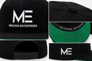 Gorra Snapback Negra de Malla con Bordado 3D, Visera Plana, 6 Paneles, Ajustable, Unisex, con Logotipo de Letras Personalizado, Estilo Urbano Informal - Product Image 3