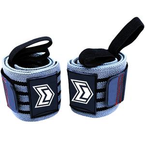 OEM Wholesale Weightlifting <b>Wrist</b> <b>Wraps</b> Custom Made 18" Elastic <b>Wrist</b> Support <b>Gym</b> <b>Wrist</b> Straps With Double Thumb Loop in Bulk - Product Image 6