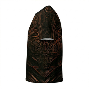 Chemises de sublimation de haute qualité 100% polyester, toucher coton, t-shirts polyester vierges personnalisables pour hommes. - Product Image 4