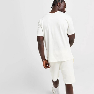 Two-Piece Men's Summer Sportswear <b>Set</b> Plus Size Printed Casual Quick Dry Breathable Athletic Short Jogging Suit Solid Polyester - Product Image 2