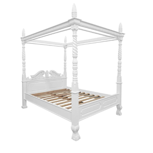 Muebles de Diseño Minimalista, Cama de Madera, Muebles de Dormitorio con Estructura de Madera de Teca, Material de Indonesia - Product Image 3