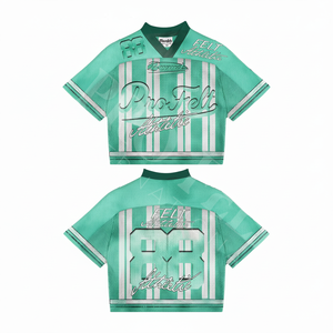 Camisetas Unisex Extra Grandes de Estilo Vintage, 100% Algodón, Transpirables, 300g, Ropa Hip Hop, Diseño de Logotipo Bordado Personalizado para Hombre - Product Image 2