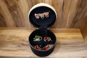 Hand Tooled Stylish <b>Makeup</b> Cosmetic Storage <b>Box</b> Hair on Hide Leather Handmade <b>Makeup</b> <b>Box</b> Vanity Bathroom Organizer <b>Box</b>, - Product Image 6