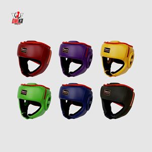 OMIKA INTERNATIONAL OI-1007 Best Protection Performance Customized Color Size Comfortable MMA Leather Kick Boxing <b>Training</b> <b>Head</b> - Product Image 5