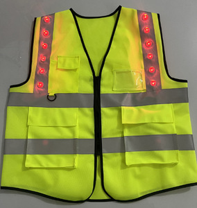 <b>Waterproof</b> HVisibility <b>Work</b> Reflective Clothing Signal Traffic Safety Vest Multi Pockets Construction <b>Work</b> Clothes Safety Vest - Product Image 6