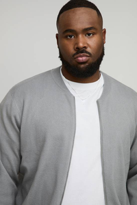 Chaqueta Bomber Casual Ligera y Transpirable para Hombre 2025, Cortavientos, Estilo Urbano, Personalizable, Talla Grande, Frente - Product Image 3