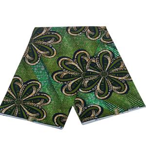 Nouveauté : Tissu imprimé en cire véritable de qualité supérieure, motif floral authentique Cihigavy pour la décoration intérieure - Product Image 1