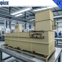 Dispositif de dosage automatique QILEE PLC et moteur pour la dissolution de macromolécules et de polymères dans les machines de traitement de l'eau