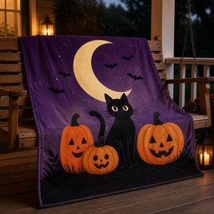 Custom Printed Throw <b>Blanket</b> Personalized <b>Halloween</b> Gamer Dinosaur Book Lover Sports Lemon Sublimation Flannel Fleece Polyester - Product Image 1