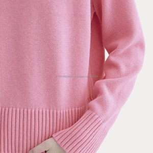 Logo Custom <b>Men's</b> Acrylic Winter Quick-Dry Pullover Sweater Vintage White <b>Long</b> Sleeve Streetwear Knitwear - Product Image 6