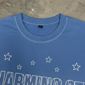 Camiseta Oversize Personalizada para Hombre, Estilo Urbano, de Algodón Pesado con Gráficos y Lavado Ácido, Corte Boxy - Product Image 3