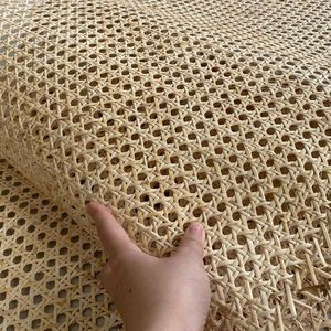 Natural Organic Eco-Friendly Rattan <b>Cane</b> Webbing Mesh for Furniture Makers Chair Backs Cabinet Fronts Decorative Panels Interior - Product Image 1