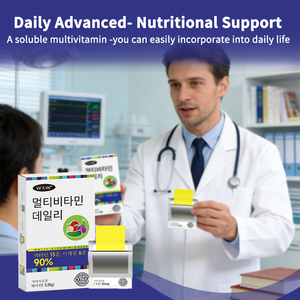 Multivitaminico Quotidiano in Compresse Filmate con Vitamine e Minerali a Spettro Completo per Supporto Energetico e Immunitario, Pronto per la Spedizione - Product Image 6