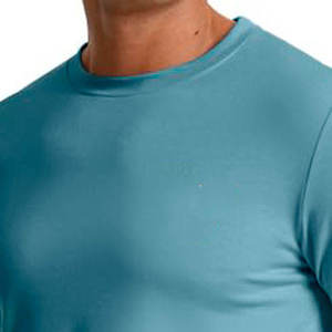 Nouvel Arrivage – Ensemble de Survêtement Décontracté d'Été pour Homme, Coupe Slim, Manches Courtes, Respirant, Col Rond, Idéal pour les Promenades Matinales - Product Image 5