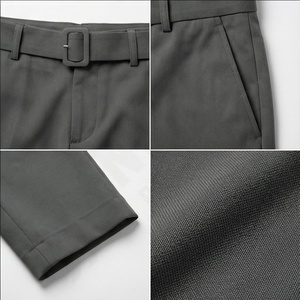 R41028s 16 colores verano ropa de mujer moda cinturón suelto Casual pierna recta pantalones trabajo Jogger pantalones para hombres - Product Image 4