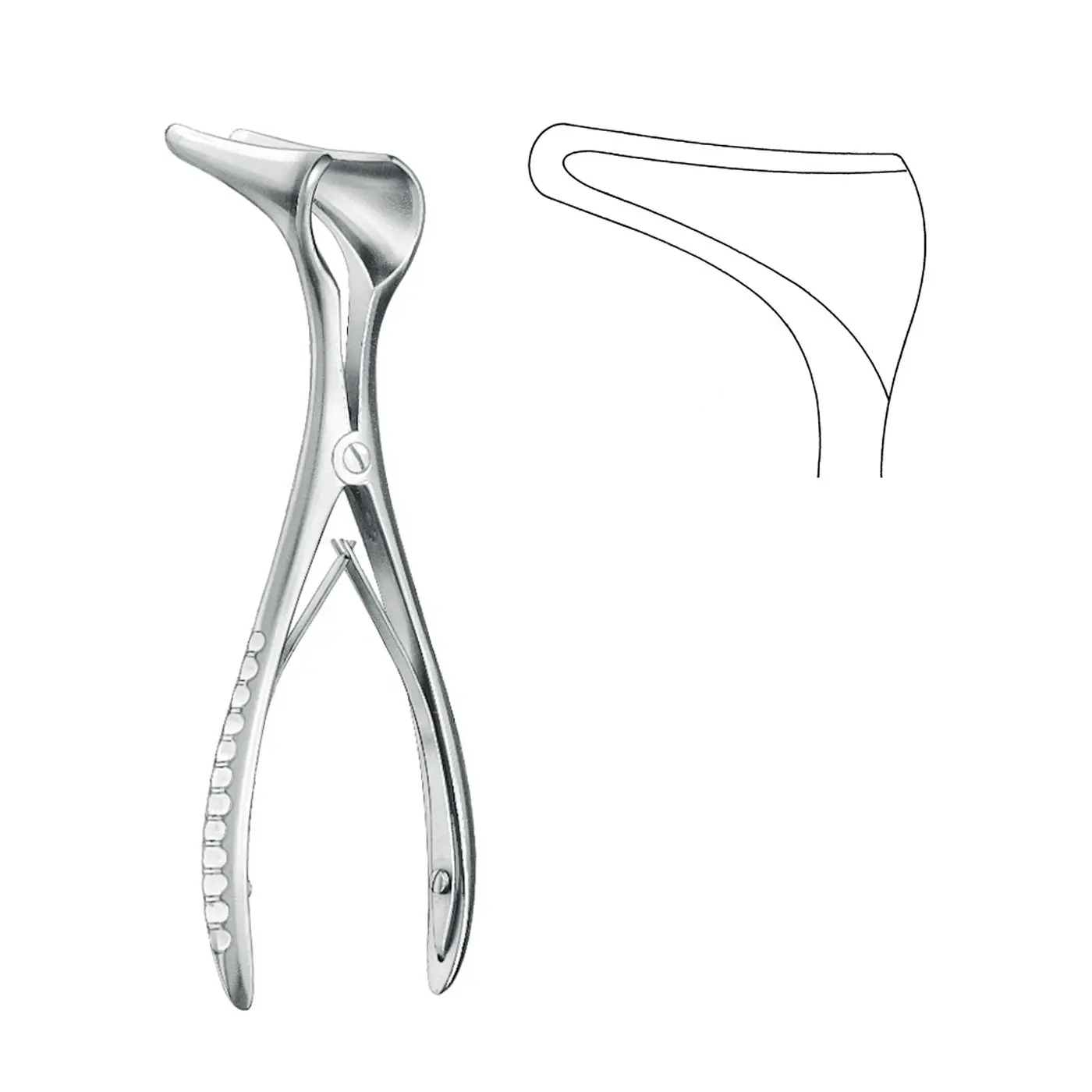 COTTLE Nasal Speculum 13.5 Cm/5-1/4" 75 mm / Rhinoplasty Surgical Instruments / Plastic Surgery BY SIGAL MEDCO