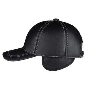 Classic Leather <b>Baseball</b> <b>Cap</b> Soft Touch Adjustable Fit Breathable Casual Outdoor Fashion Hat Premium Quality Factory Direct - Product Image 3