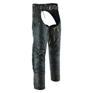 Breathable Leather <b>Chaps</b> With Adjustable for Outdoor <b>Riding</b> Workwear Safety Gear In Adult Size Equipment Genuine Leather <b>Chaps</b> - Product Image 4