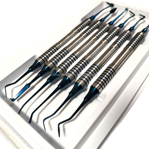 Espátula para Resina Compuesta Dental con Cabeza Recubierta de Titanio, Juego de Rellenadores de Resina con Mango Grueso, Kit de Restauración, Instrumento Dental - Product Image 6