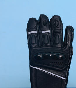 Gants unisexes en cuir véritable imperméables pour le ski et la moto, avec protection des doigts et des articulations, compatibles écran tactile, pour activités de plein air - Product Image 4