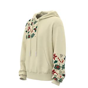 Conjunto de sudaderas con capucha para hombre, Jersey unisex en blanco de lana, logotipo personalizado, impresión Digital de poliéster/algodón, respetuoso con el medio ambiente, otoño - Product Image 2