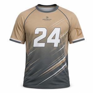 เสื้อทีมคอร์นโฮลสำหรับผู้ชายแบบ OEM ระบายอากาศได้ดี ผลิตตามสั่งด้วยเทคนิค Sublimation เหมาะสำหรับการแข่งขัน - Product Image 2