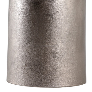 Wholesale Cast Aluminum Cylinder Hurricane <b>Lamp</b> • Luxury Champagne Pewter Centerpiece - Product Image 3