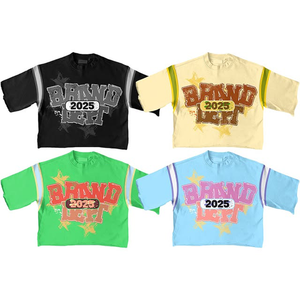 Camisetas Personalizadas con Estampado Vintage para Hombre, Camisetas de Algodón de 240 Gramos, Manga Corta, Estampado COUGH SYRUP - Product Image 4