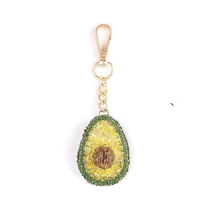 Llavero de Cuentas de Vidrio Tejidas a Crochet, Adorno Decorativo de Cuentas de Vidrio, Encanto de Inspiración Vintage para Bolso o Mochila, Artesanal - Product Image 3