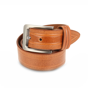 Cinturón de Cuero Personalizado para Hombre con Hebilla de Acero, Precio al por Mayor, Nuevo Estilo para Uso Formal y Casual, para Jeans y Pantalones - Product Image 3