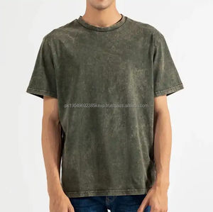 Camisetas de Algodón con Hombros Caídos para Hombre, Camisetas Holgadas y Económicas al por Mayor, Perfectas para un Estilo Relajado, Holgado y Urbano - Product Image 1
