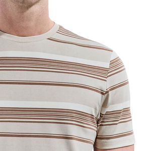 T-shirt personnalisé Nova à rayures pour homme, col rond, manches courtes, en coton, vêtements décontractés, fabricant et fournisseur en gros - Product Image 5