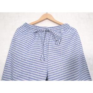 Indian Handloom Cotton <b>Pants</b> for <b>Women</b>, Comfortable Pajama Trousers, Elastic Waist <b>Lounge</b> Wear - Product Image 2