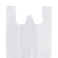 Sacs de shopping en plastique imprimés sur mesure par le fabricant, sacs de couleur unie avec poignée, sacs d'emballage en plastique pour vêtements ou cadeaux