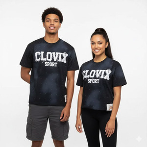 T-shirt graphique tendance 2026 – Tee-shirt oversize en coton doux pour le quotidien avec broderie décontractée - Product Image 4