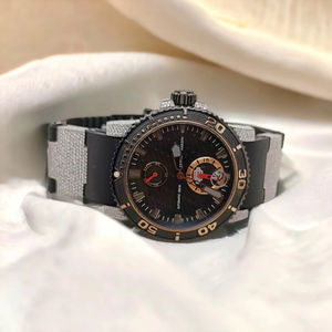 Unique Designer Round Dial <b>Iced</b> <b>Out</b> Moissanite Diamond Quartz <b>Watch</b> Customizable Man's Stylish <b>Watch</b> - Product Image 1