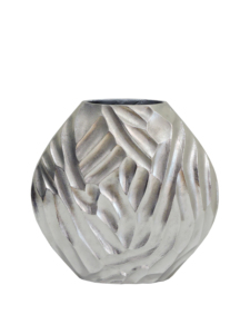 Artesign - Florero Esférico Geométrico Moderno de Aluminio Chapado en Oro, Decoración Artística Ecológica para Mesa, Estilo Contemporáneo - Product Image 1