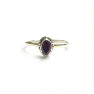 <b>Garnet</b> Fashion <b>Ring</b> (1.4 Grams) - Product Image 2