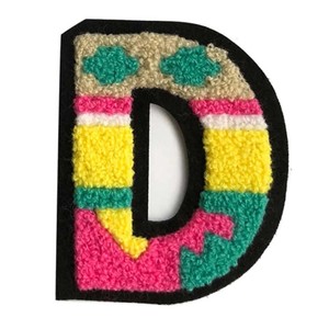 2026 High Quality Twill Fabric <b>Sew</b>-<b>On</b> Iron-<b>On</b> Customized Logo Chenille <b>Patches</b> Embroidered <b>Patches</b> for Sale - Product Image 4