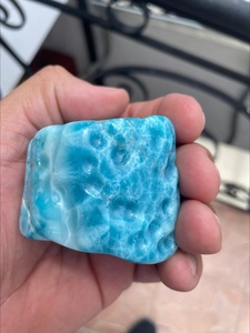 Fournisseur de perles de pierre de Larimar naturelle de qualité supérieure, hautement recommandé, original et avancé - Product Image 3